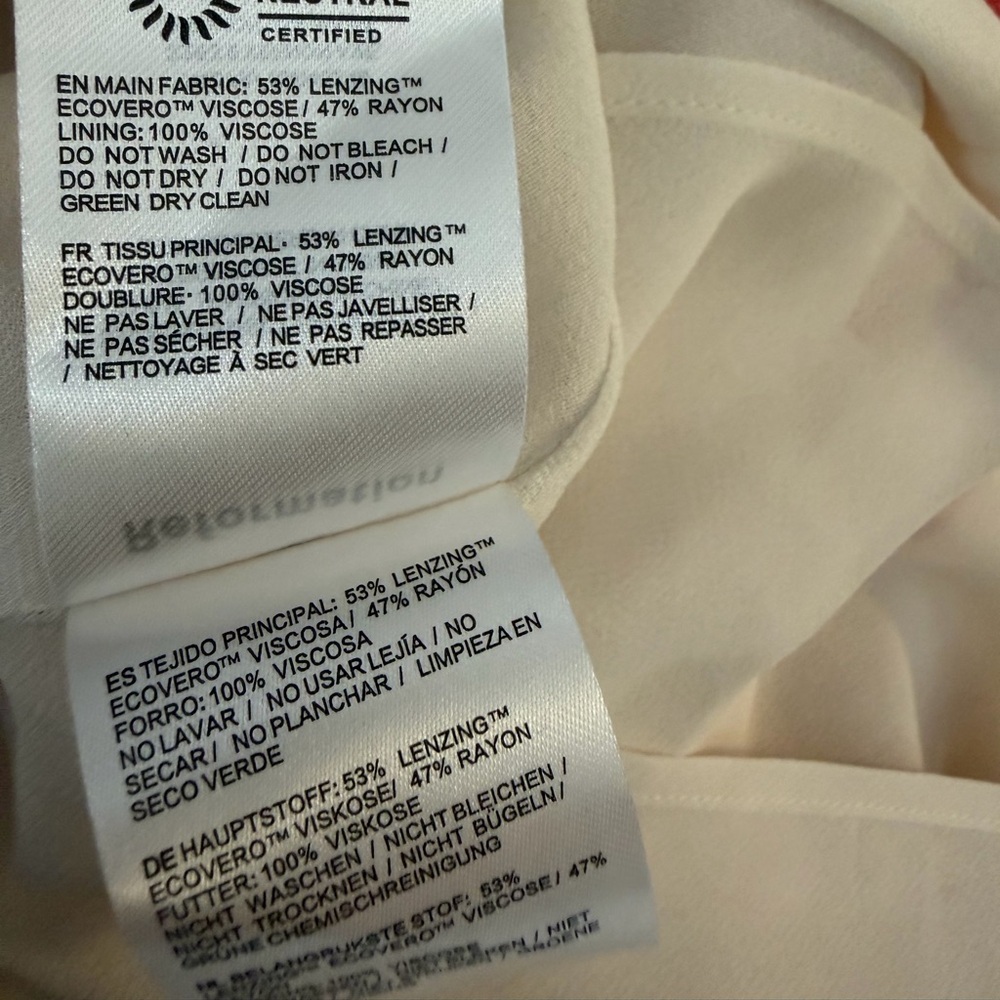 Reformation Iro Midi Dress In Carmona Dot - Picture 8 of 8